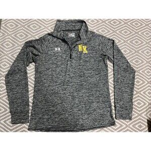 Under Armour Sweatshirt Gray Loose Coupe Heatgear‎ Size M